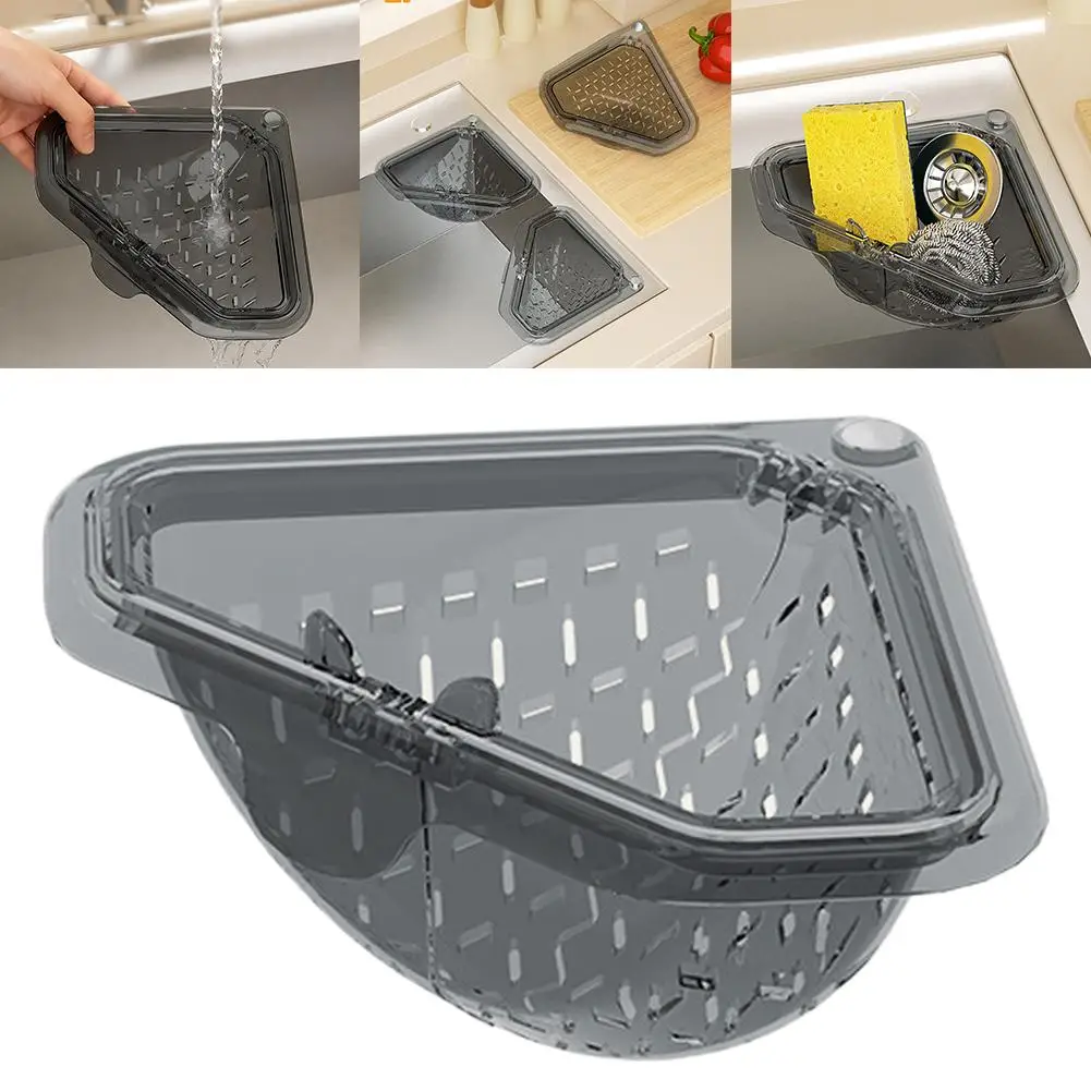 Commercial Kitchen Bin - Plastic Sink Strainer Basket With Removable