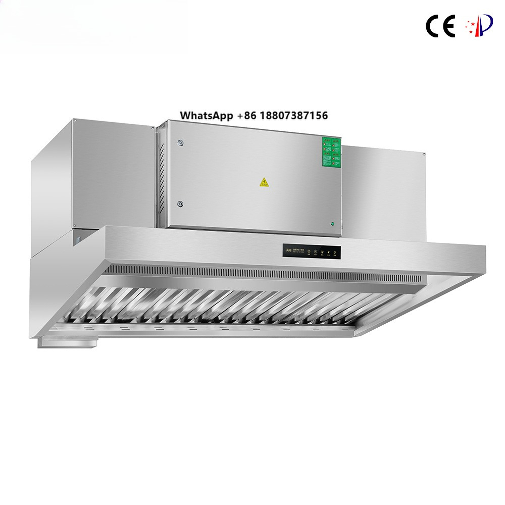 Commercial Kitchen Hoods - Ductless Cooker Hoods Restaurant ESP Downdraft