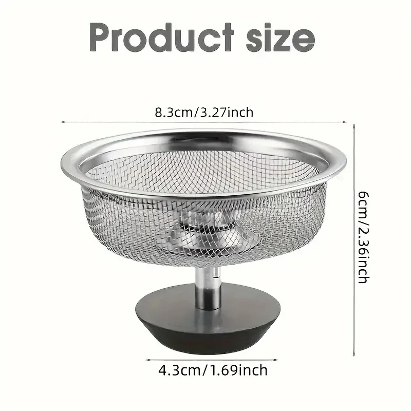 2Set Kitchen Sink Strainer Wit - Commercial Kitchen Bin ulasan dan harga