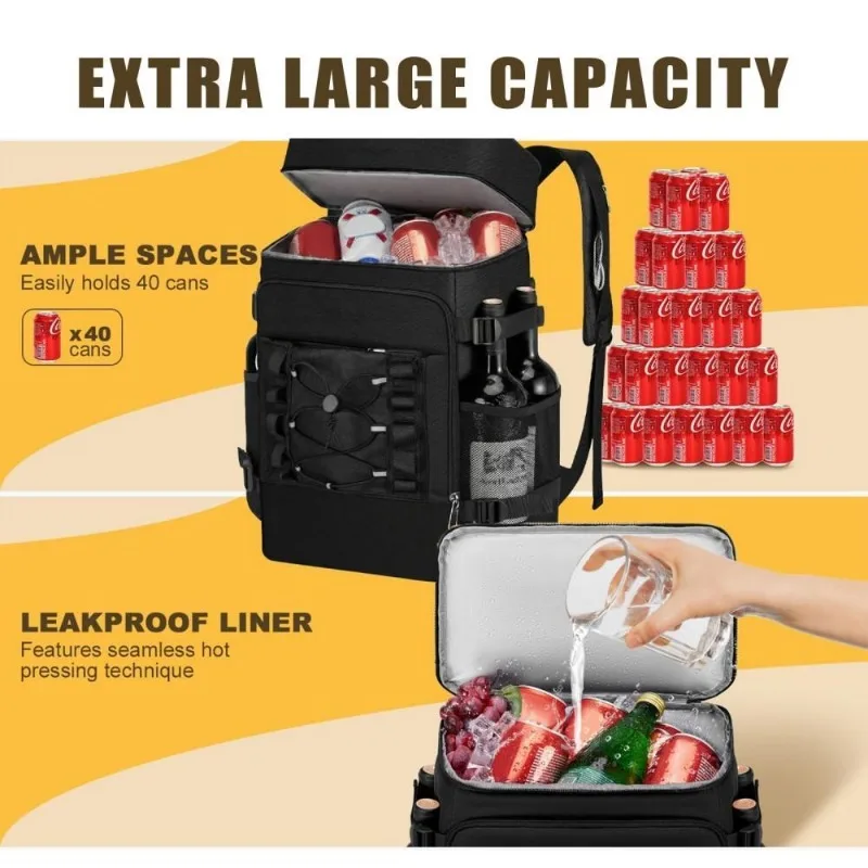 Cooler Backpack with Expandabl - Commercial Chest Freezer ulasan dan harga