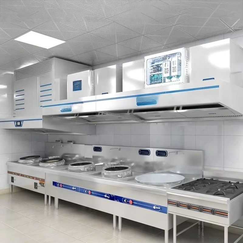 Customized Quality Gas Stainle - Commercial Kitchen Hoods ulasan dan harga