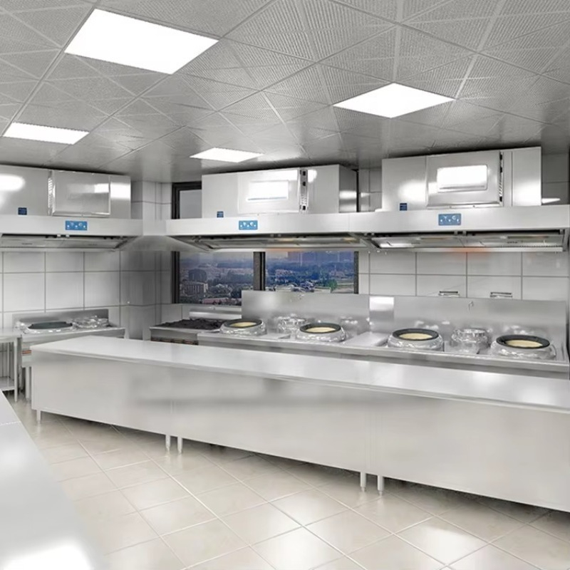 Customized Quality Gas Stainle - Commercial Kitchen Hoods ulasan dan harga