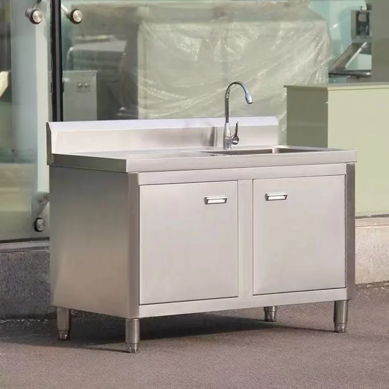 Extra Thick Stainless Steel Ki - Commercial Kitchen Worktops ulasan dan harga
