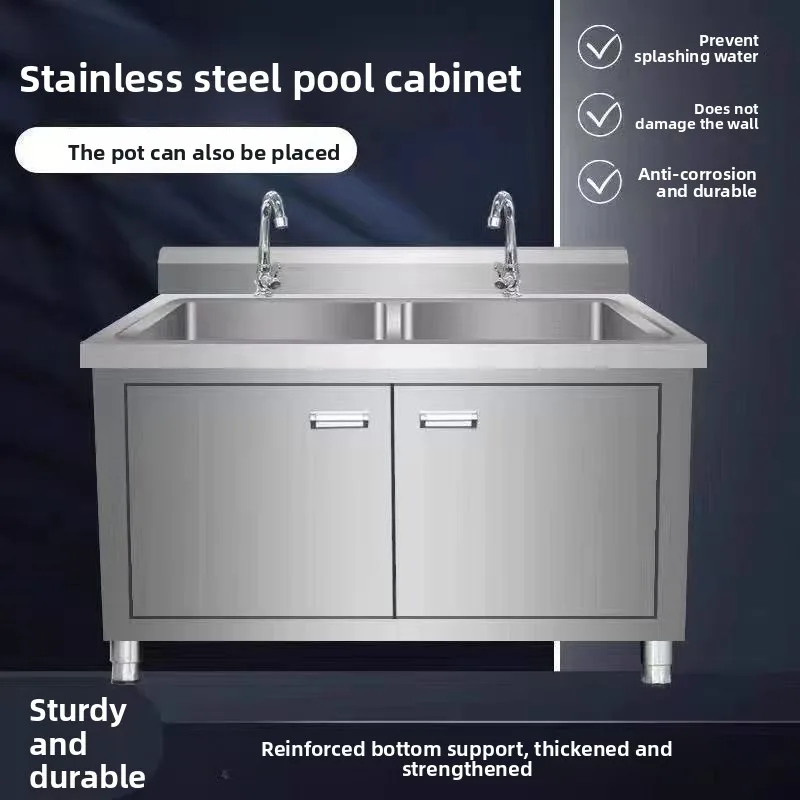 Extra Thick Stainless Steel Ki - Commercial Kitchen Worktops ulasan dan harga