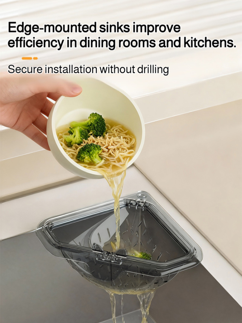 Kitchen Strainer Basket Sink F - Commercial Kitchen Bin ulasan dan harga