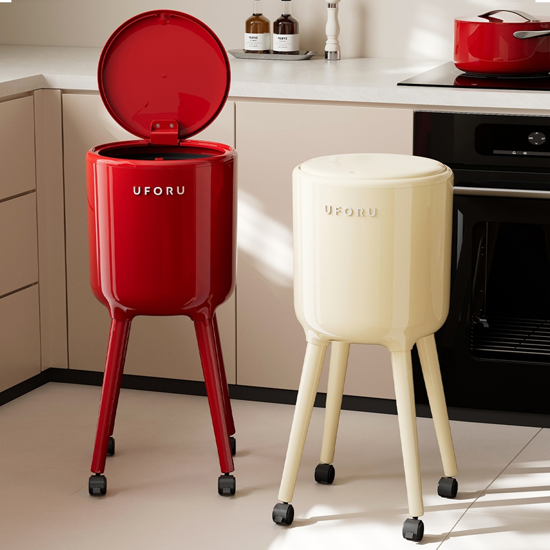 UFORU Tall Standing Trash Can  - Commercial Kitchen Bin ulasan dan harga