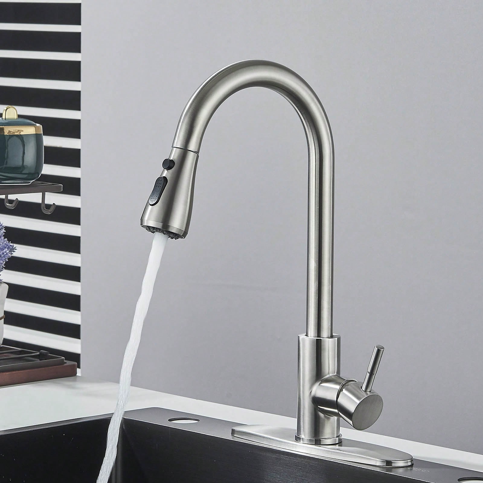 Kitchen Faucet With Pull-Down  - Commercial Kitchen And Bar ulasan dan harga