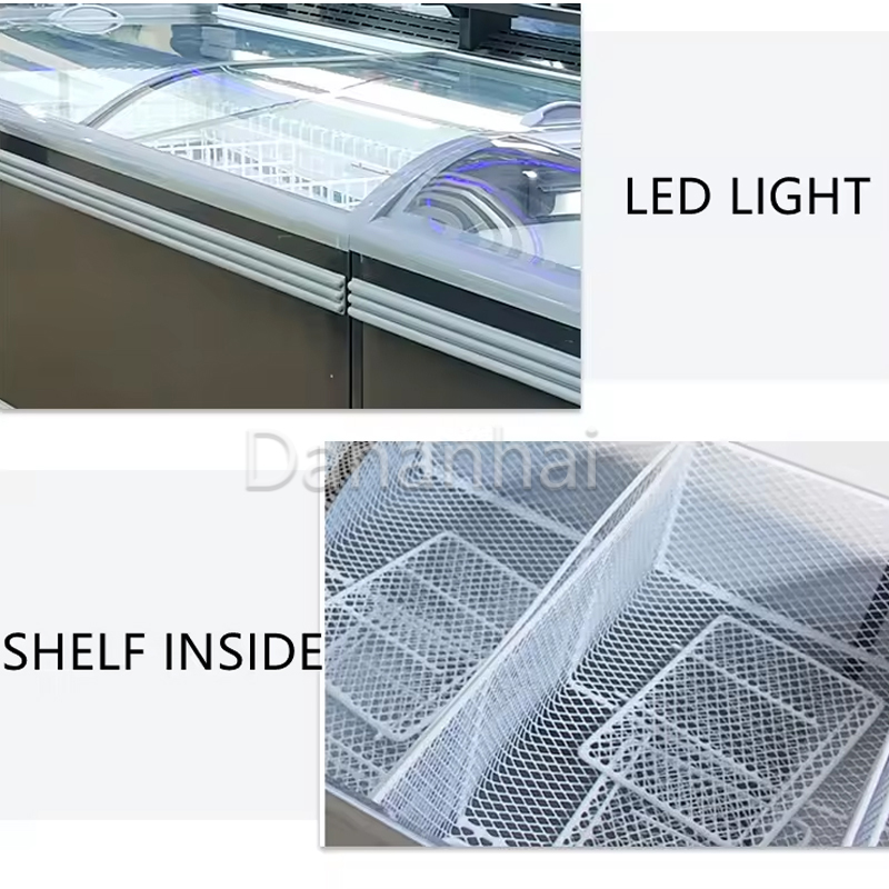 Island Freezer Commercial Disp - Commercial Chest Freezer ulasan dan harga